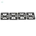 3x4 Pieces Skateboard Longboard Shock Pads Risers 0.6cm Or 0.8cm Black 6mm.
