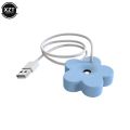 USB Portable Mini Petal Shape Air Humidifier Ultrasonic Aromatherapy Diffusers for Home Plants Purifier. 
