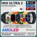 HK9 ultra 2 Gang Leader Qiao 6th generation AI exquisite dial recording smartwatch 3gen smart watch. 