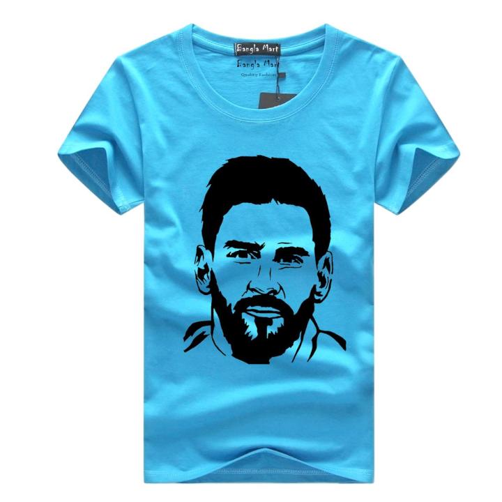 Messi Lover Half Sleeve Comfortable Jersey Fabrics Tshirt - Jersey Football