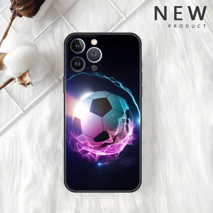 Football%20Soccer%20Case%20For%20Apple%20iPhone%2014%20Pro%20Max%2013%2011%2012%20Mini%20SE%207%208%20Plus%20X%20XS%206%206S%20Shell%20Phone%20Cover%20Soft%20TPU%20Funda%20-%20Image%207
