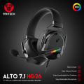 FANTECH HG26 Alto 7.1 USB Virtual Surround Sound Gaming Headset Immerse Yourself in Gaming Enjoy Crystal Clear Audio and Communication. 