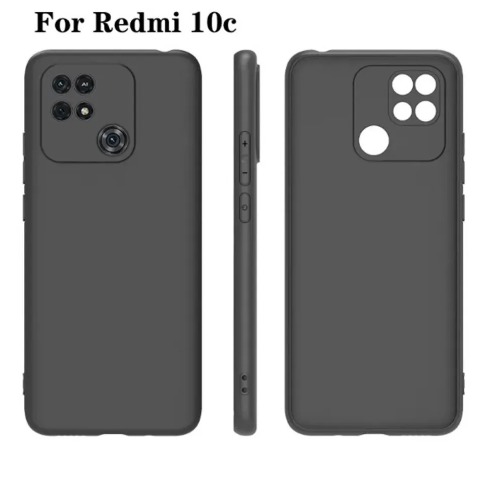 For Xiaomi Redmi 10C Silicone Case Mobile Back Cover Protect Back Cover  Soft Case For