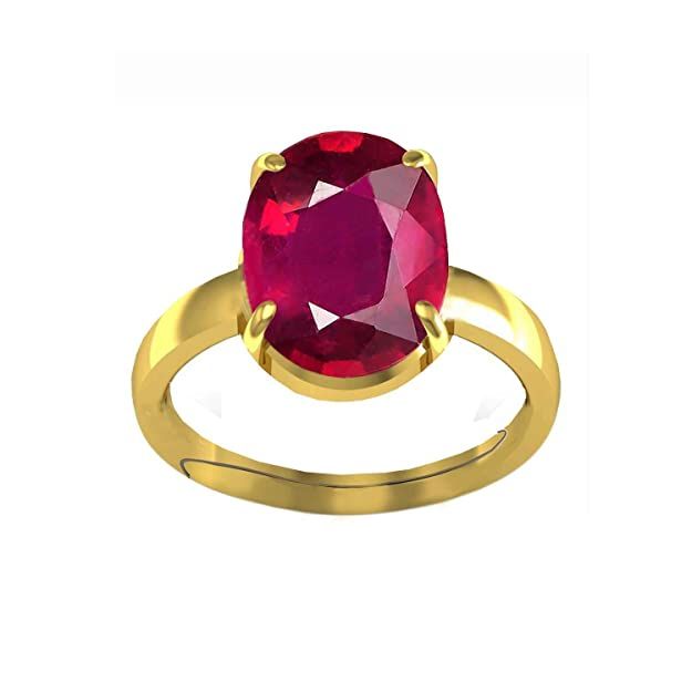 Manik Rong BL Fedput 5.25 Ratti 5.47 Carat A+ Quality Burma Ruby Manik Gemstone ...