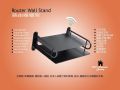 Router Stand 2-Layer Wall Mount WiFi Router Stand – Metal Shelf for TV Box & Remotes. 