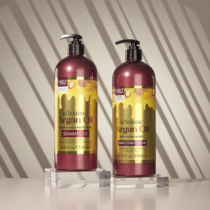 KORMESIC%20argan%20oil%20shampoo%20hair%20care%20essential%20oil%20set%20shampoo%20full%20english%20cross-border%20foreign%20trade%20manufacturers%20wholesale%20-%20Image%203
