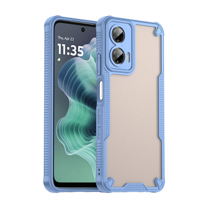 Motorola Moto G35 5G Waterproof and Shockproof Frosted Phone Case