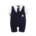 Baby boy short sleeve gentleman tie haga suit amazon. 