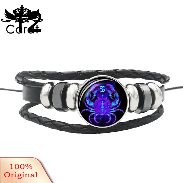 (New)Punk%20Uniex%2012%20Contulation%20Charm%20Multilayer%20Braid%20Faux%20Leather%20Bracelet%20-%20Image%202