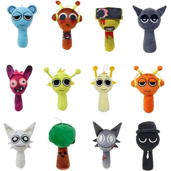 Sprunki Incredibox Plush Wenda Incredibox Sprunki Dolls Oren Sprunki Toys Stuffed Dolls Singers Sprunki Game Plush Oren Wenda