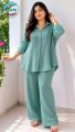 Women's Korean Style Oversized Shirt & Pant Set.