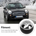 5 Gear Manual Transmission Knob Impact Proof Anti Deformation Construction 7542278 Wear Resistant for R52. 