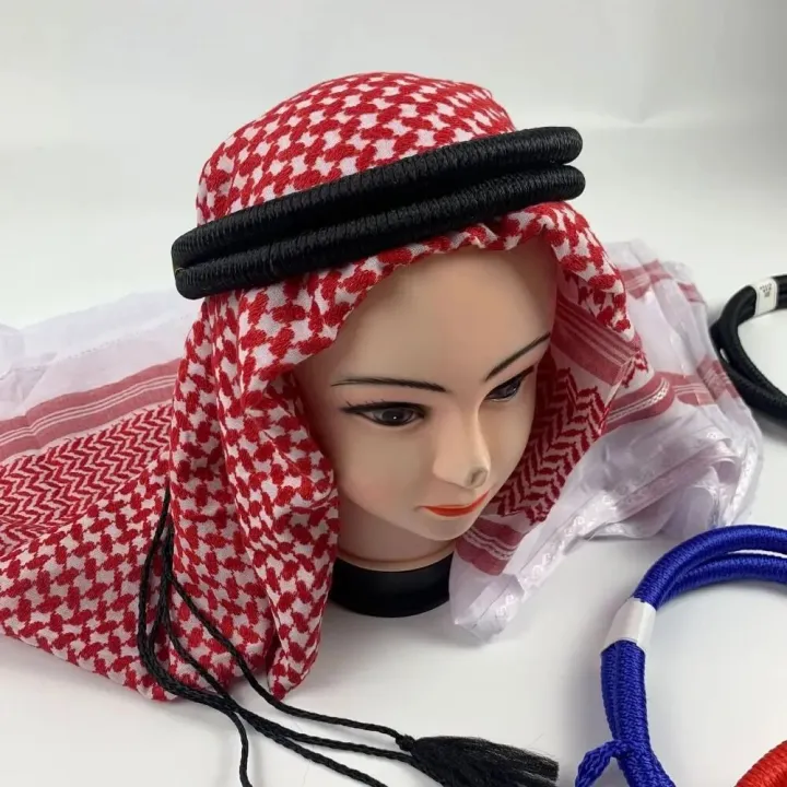 1Pcs%20Desert%20Accessories%20Headwear%20Rope%20Man%20Saudi%20Arabic%20Dubai%20Islamic%20Clothing%20Headrope%20Muslim%20Black%20Egal%20Shemagh%20Shawl%20-%20Image%204