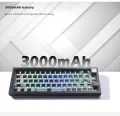ZUOYA GMK67-S Gaming Mechanical Keyboard KIT Wireless Bluetooth Display Screen Gasket Hotswap RGB Gamers Custom KIT Support. 