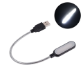 1 Pcs USB LED Reading Lamp (Warm/White) Portable Flexible USB Eye Protection Mini Night Light For Notebook Computer PC Laptops Table Desk Lamp.