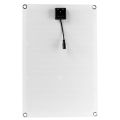 20W Solar Power Panels Outdoor Monocrystalline 18V Semi-Flexible Solar Panels to Generate Photovoltaic Modules. 
