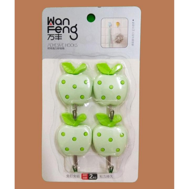 Wall Hook Hanger for Home Decor-4 Piece Set