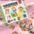 GC Eraser Making Kit Mosaic Eraser DIY Craft Kit Cute Cartoon Puzzle Toys Early Educational Toys For Kids. 
