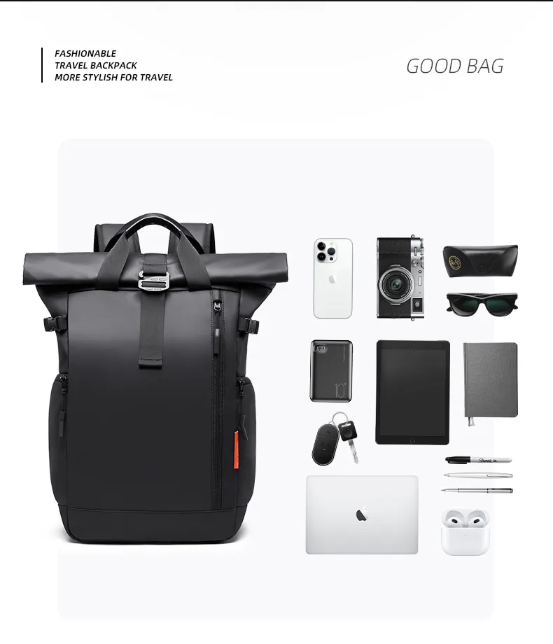 Tangcool Men's Laptop Backpack Large Capacity Multifunction