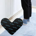 Pu Polyurethane Carpet Non-Slip Fixed Stickers Reusable White/Black Anti-Slip Carpet Stickers Non-Marking Carpet Sticker for Messy Carpets Family Members Slipping Pets Carrying Away. 