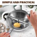 Potato Masher Ricer Press Steel Stainless Garlic Tool Fruit Squeezer Slicer Food Mashed Potatoes Presser Vegetable Vegetables. 