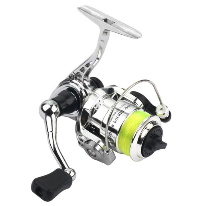 Pocket 100 Spinning Reel Fishing Tackle Small Spinning Reel 4.3:1 Metal  Creek