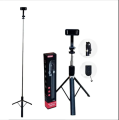 Plokama k9/ NeePho P170S Tripod 5.6 feet LED Light Selfie Stick Extendable with Bluetooth Multifunction Remote Shutter.