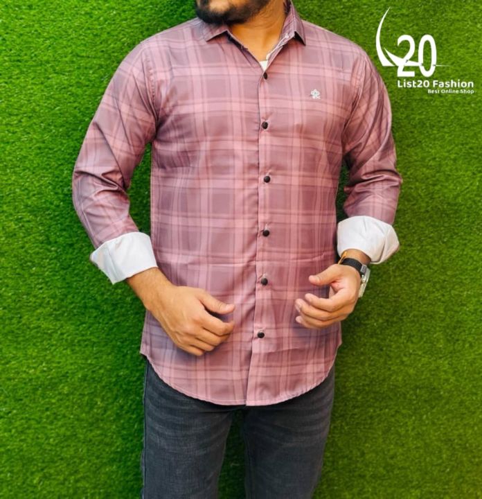 List20 Fashion Premium Quality Magnet shirt For Men's