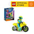LEGO City 60358 Cyber Stunt Bike Building Toy Set (13 Pieces). 