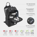 Lifetime Warranty Chest Bag Men 9.7inch IPad Pack Korean Style Shoulder Bag Waterproof Cross Bag Men' s Bag TSA Anti Theft Pack.