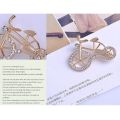 Unique Bicycle Fashionable Retro Brooches Pin For Women Costume Jewelry for girls and women - cycle.