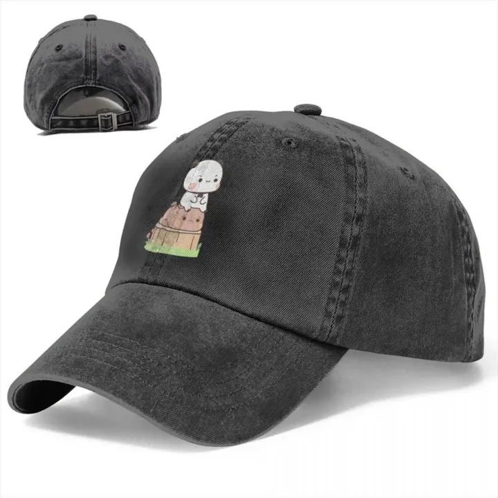 PANDA%20BEAR%20HUGS%20LOVE%20Baseball%20Caps%20Peaked%20Cap%20Milk%20and%20Mocha%20Bubu%20Dudu%20Sun%20Shade%20Hats%20for%20Men%20-%20Image%204