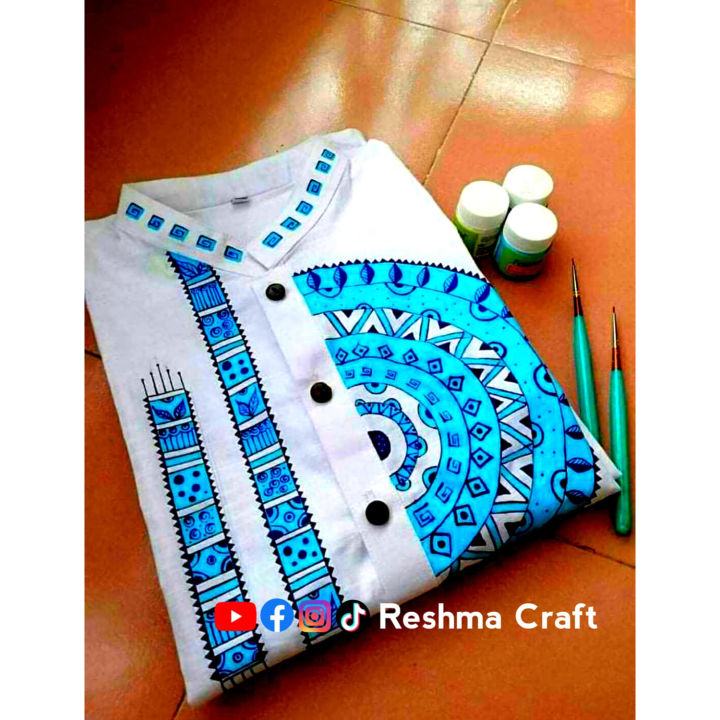 Khaadi%20Hand%20Paint%20Punjabi%20Customized%20Beautiful%20Design%20For%20Men's%20-%20Image%202