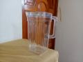 Crystal Plastic Water Jug - 2 Liter Square Shaped With Lid.  Plastic Crystal Clear Water Jug For your Home And Dining Table. C90D. 