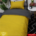 Experience our New Comforthouse Solid color Luxury Single Comforter Set for Student Dormitory. 