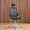 (FP-M-23-) Executive office chair V-mash Black Revolving Chair with Headrest Chair-good quality. 