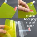 For Realme 8 Hydrogel Back Poly - Transparent (Only Back).