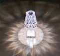 Rechargeable 3 Color Crystal Table Lamp Best For Bedroom Living Room Diamond Table Lamp. 