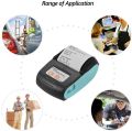 Mobile POS Printer - 58mm | 2-inch Thermal Receipt Printer for Retail, Restaurants, and Label Printing | Compatible with Windows, iOS, and Android | Supports Cash Drawers | Wireless Bluetooth Printer Nadra-PT-210. 