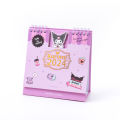 2024 Sanrio Desk Calendar Desktop Calendar Decoration Creative Office Calendar Three-dimensional Week Plan. 