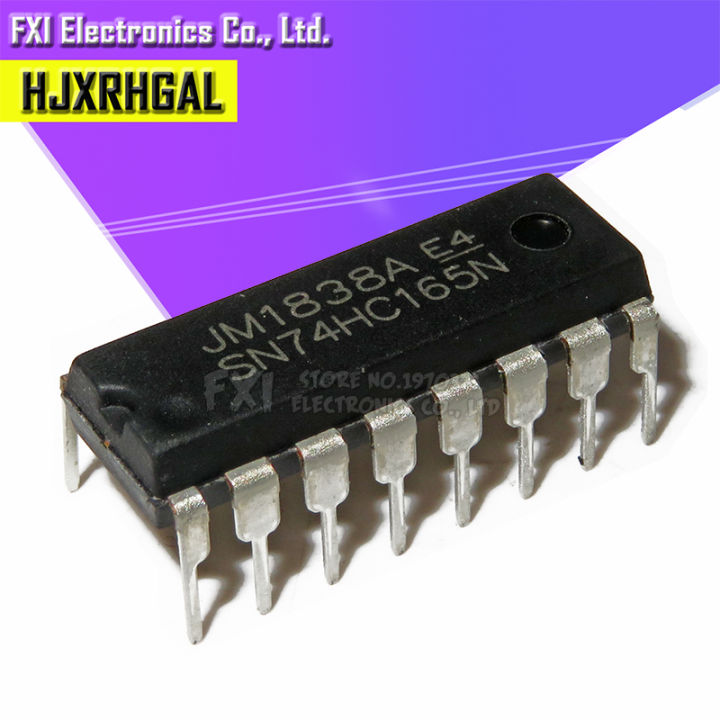 10 Pièces Circuits Intégrés 74HC Série - SN74HC165N, 74HC157N, 74HC161N, 74HC164N, Etc., Format DIP-16