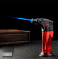 Flame Torch Lighter Kitchen Cooking Outdoor Camping Gas Jet Windproof Ignition Spray Turbo Butane Lighter. 