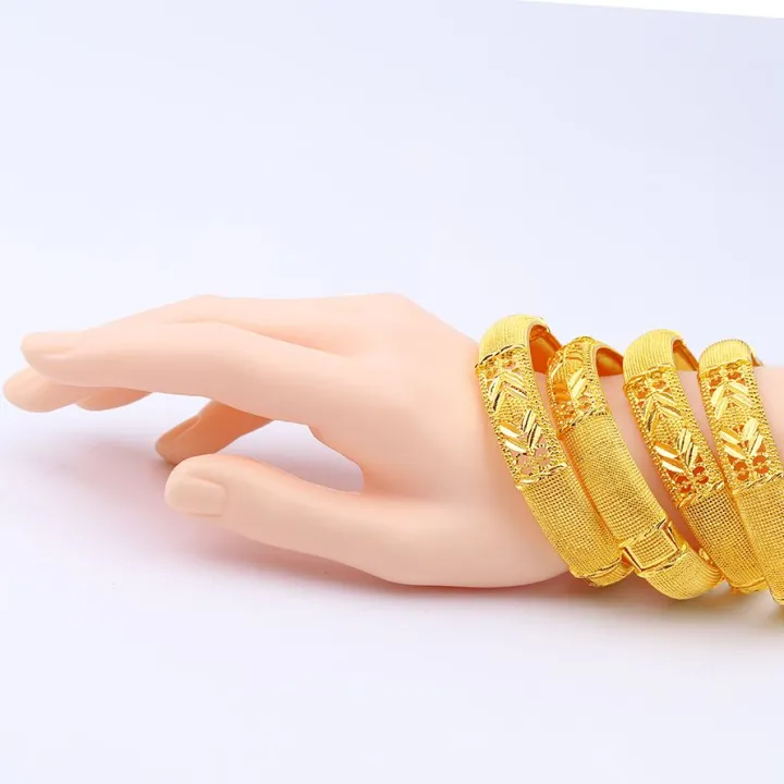 Dubai%20Luxury%20Gold%20Color%20Bangles%20For%20Women%2024K%20Gold%20Plated%20Indian%20African%20Bracelets%20Charm%20Wedding%20Ethiopian%20Arabic%20Hand%20Jewelry%20-%20Image%202