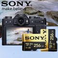 【Ready Stock+FREE Shipping+COD】SONY SD Memory Card High Speed Micro SD Card 256GB 128GB 32GB 64GB MicroSD U3 A2 TF Flash Card. 