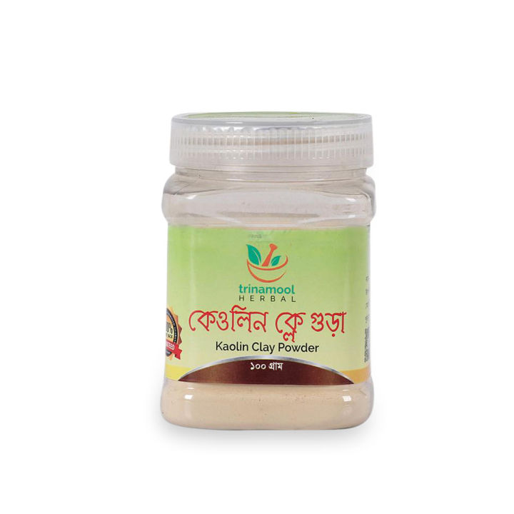 Trinamool Herbal Kaolin Clay Powder kaolin gura 100 gm
