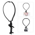 Hang On Neck Action Camera Hands Free ABS Bracket Mount Stand Phone Holder.