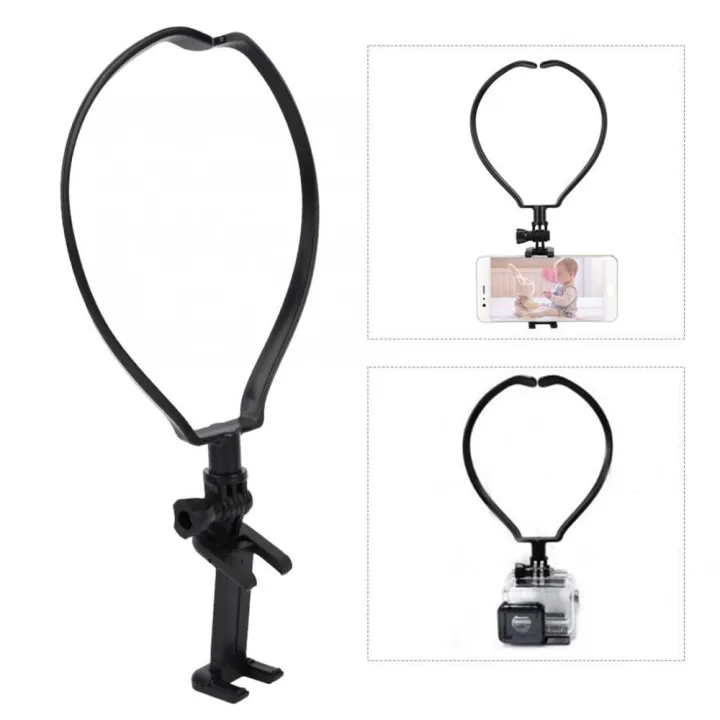 Hang%20On%20Neck%20Action%20Camera%20Hands%20Free%20ABS%20Bracket%20Mount%20Stand%20Phone%20Holder%20-%20Image%206