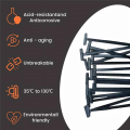 Nylon Universal Cable Tie Buckle Multipurpose Plastic Cable Ties Tool Heavy Duty Self Locking Upgrade 20PCS.