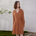 K2059L Luxury Brand Clothing for Women Ladies Shirt Dress Blouse Dresses 100% Pure Linen Clothes. 