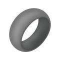 MECYLIFE Silicone Wedding Ring For Men Engagement Rubber Band Ring Fashion Men's Women's Silicone Ring.
